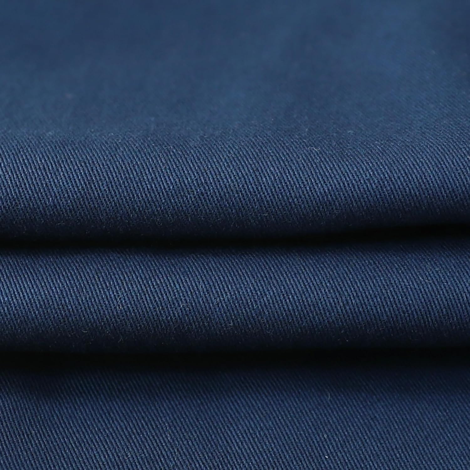 image:imageDubinik Mens Short Sleeve Button Down Shirts 2 Pocket Casual Vintage Cotton Button up Comfortable Western Heavyweight WorkNavy Blue