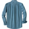 image:imageDubinik Canvas Long Sleeve Shirts for Men Button Up Work ShirtDenim Blue