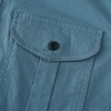 image:imageDubinik Canvas Long Sleeve Shirts for Men Button Up Work ShirtDenim Blue