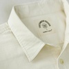 image:imageDubinik Canvas Long Sleeve Shirts for Men Button Up Work ShirtIvory White