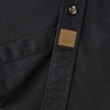 image:imageDubinik Mens Long Sleeve Cotton Button Down Work Shirt 2 Pocket RegularBlack