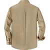 image:imageDubinik Mens Long Sleeve Cotton Button Down Work Shirt 2 Pocket RegularKhaki