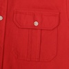 image:imageDubinik Mens Long Sleeve Cotton Button Down Work Shirt 2 Pocket RegularRed