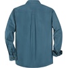 image:imageDubinik Mens Long Sleeve Cotton Button Down Work Shirt 2 Pocket RegularSlate Blue