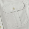 image:imageDubinik Mens Short Sleeve Button Down Shirts 2 Pocket Casual Vintage Cotton Button up Comfortable Western Heavyweight WorkBeige