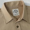 image:imageDubinik Mens Short Sleeve Button Down Shirts 2 Pocket Casual Vintage Cotton Button up Comfortable Western Heavyweight WorkKhaki