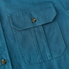 image:imageDubinik Mens Short Sleeve Button Down Shirts 2 Pocket Casual Vintage Cotton Button up Comfortable Western Heavyweight WorkLight Navy