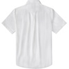 image:imageDubinik Mens Short Sleeve Button Down Shirts 2 Pocket Casual Vintage Cotton Button up Comfortable Western Heavyweight WorkWhite