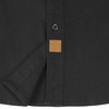 image:imageDubinik Mens Short Sleeve Button Down Shirts 2 Pocket Work Casual Vintage Cotton with StretchBlack