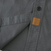 image:imageDubinik Mens Short Sleeve Button Down Shirts 2 Pocket Work Casual Vintage Cotton with StretchCharcoal Gray