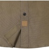 image:imageDubinik Mens Short Sleeve Button Down Shirts 2 Pocket Work Casual Vintage Cotton with StretchDark Khaki