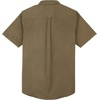 image:imageDubinik Mens Short Sleeve Button Down Shirts 2 Pocket Work Casual Vintage Cotton with StretchDark Khaki