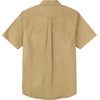 image:imageDubinik Mens Short Sleeve Button Down Shirts 2 Pocket Work Casual Vintage Cotton with StretchKhaki